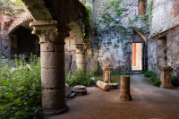 Des ruines de l'abbaye de Saint-Bavon au Patershol