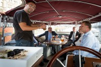 Ecological boat charter